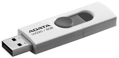 ADATA - Flash Drive 8GB - FEHÉR/SZÜRKE
