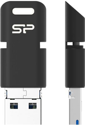 SILICON POWER - OTG Mobile C50 64GB - FEKETE
