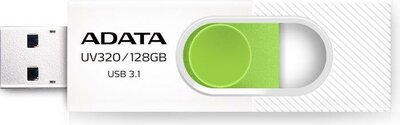 ADATA - Flash Drive UV320 128GB - FEHÉR/ZÖLD