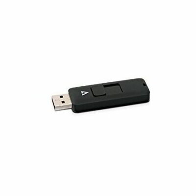 V7 - Slider USB 2.0 3MB/S 16GB - FEKETE