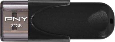 PNY - ATTACH 4 USB2.0 32GB - FEKETE