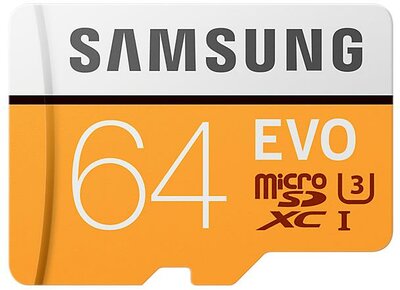 SAMSUNG - 64GB Evo microSDXC - MB-MP64GA/EU