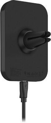 MOPHIE - Qi Charger/Töltő CHARGE FORCE VENT MOUNT WITH WIRELESS CHARGING - FEKETE