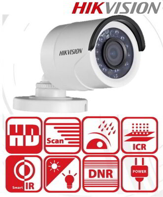 Hikvision - DS-2CE16D0T-IRF Bullet kamera - DS-2CE16D0T-IRF(3.6MM)