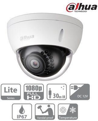 Dahua - HAC-HDBW1200E-S3A Dome kamera - HAC-HDBW1200EP-S3A(3,6MM)