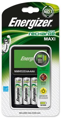ENERGIZER Maxi + 4 rechargeable Power Plus AA batteries