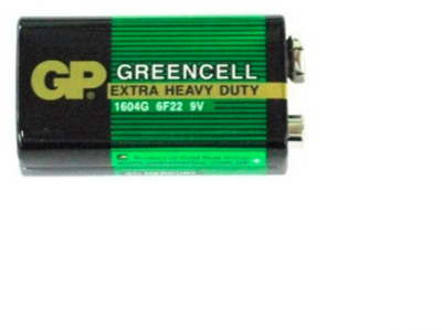 GP Greencell 9V, B1250 1604G elem 1db/zsugor