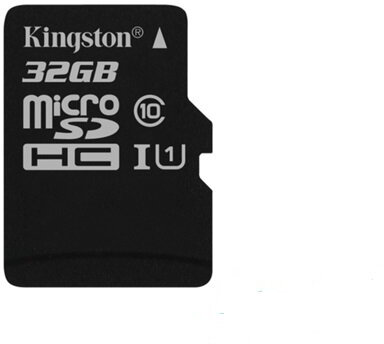 Kingston - 32GB SD micro Canvas Select 80R - SDCS/32GBSP