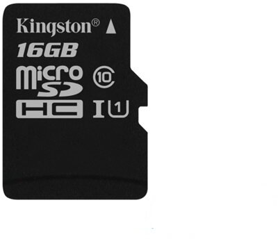 Kingston - 16GB SD micro Canvas Select 80R - SDCS/16GBSP