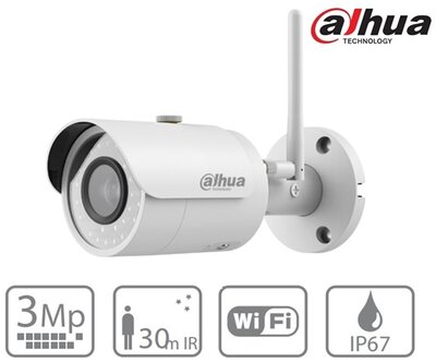 Dahua - IPC-HFW1320S-W IP Bullet kamera - IPC-HFW1320SP-W(2,8MM)
