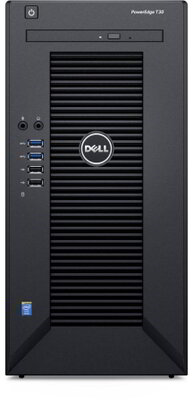 Dell PowerEdge T30 szerver QCX E3-1225v5 3.3GHz 8GB No HDD 3évNBD