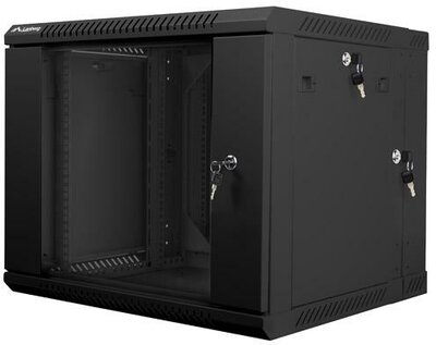 Lanberg - Kétrészes Fali Rack 19" - WF02-6609-10B