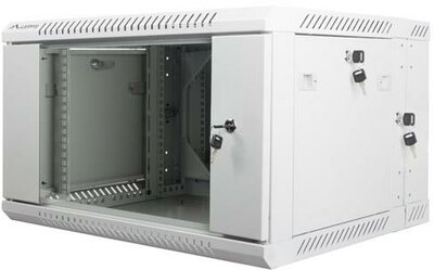 Lanberg - Kétrészes Fali Rack 19" - WF02-6606-10S