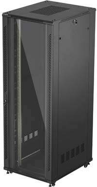 Lanberg - Álló Rack 19" - FF01-8047-12B (TÚLMÉRETES ÁRU)