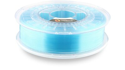 FILAMENTUM - Filament / PLA / CRYSTAL CLEAR ICELAND BLUE / 1,75 mm / 0,75 kg.