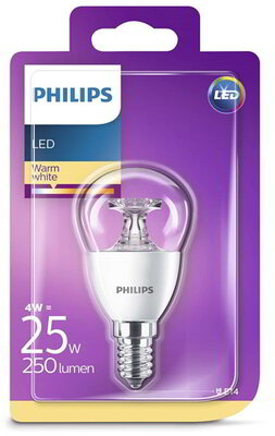 Philips - LED izzó Luster 4W E14 250lm 2700K