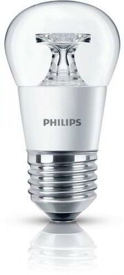 Philips - LED izzó Luster 5,5W E27 470lm 2700K átlátszó