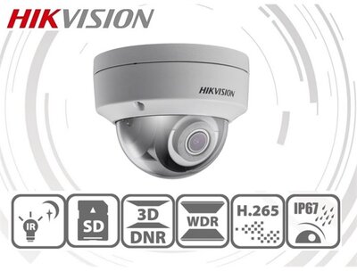 Hikvision - DS-2CD2123G0-I IP Dome kamera - DS-2CD2123G0-I(2.8MM)