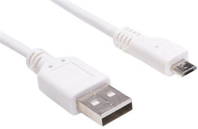BH - BH167 Micro USB töltő kábel 2m - fehér