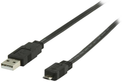 BH - BH166 Micro USB töltő kábel 2m - fekete