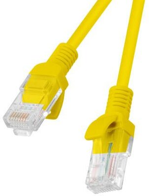 Lanberg - UTP Cat6 patch kábel 10m - PCU6-10CC-1000-Y