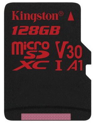 Kingston - 128GB MICROSDXC CANVAS REACT - SDCR/128GBSP
