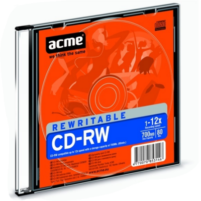 Acme CD-RW 700MB Slim
