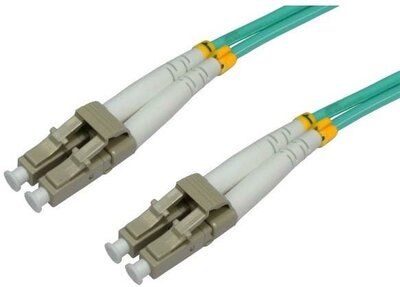 Intellinet - optikai patch kábel LC-LC 2m OM3 - 302747