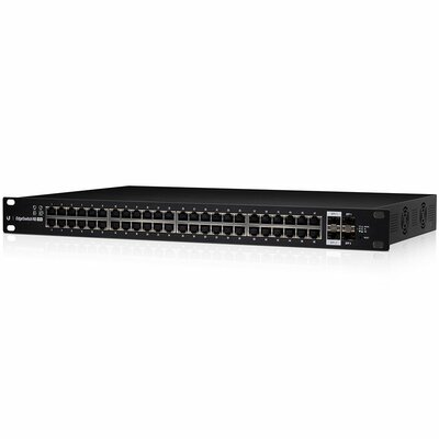 Ubiquiti ES-48-500W 48-ports 2xSFP+ & 2xSFP Gigabit PoE switch 24V/48V 802.3af