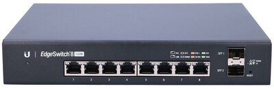 Ubiquiti ES-8-150W 8-port + 2xSFP Gigabit PoE switch 24V/48V 802.3af/802.3at
