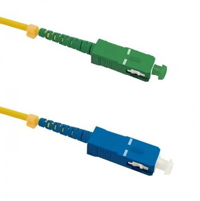 Qoltec - optikai patch kábel SC/APC-SC/UPC 20m - 54295