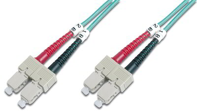 Digitus - optikai patch kábel SC/SC 2m OM3 - DK-2522-02/3