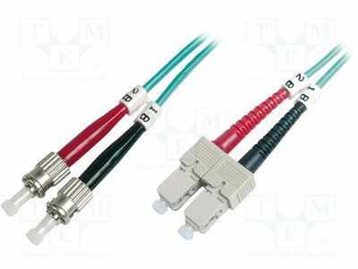 Digitus - optikai patch kábel ST/SC 3m OM3 - DK-2512-03/3