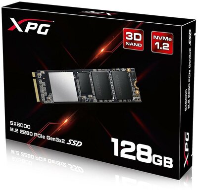 A-Data - XPG SX6000 Series 128GB - M.2 - ASX6000NP-128GT-C
