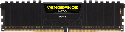 DDR4 Corsair Vengeance LPX Black 3000MHz 16GB - CMK16GX4M1D3000C16