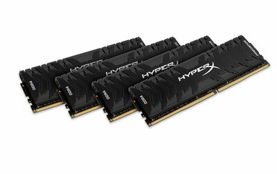 DDR4 Kingston HYPERX PREDATOR BLACK 3000MHz 64GB - HX430C15PB3K4/64 (KIT 4DB)