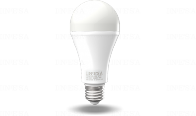 INESA - LED Fényforrás Gömb E27 16W 4000K - 60036