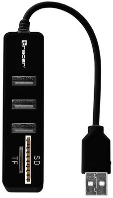 Tracer - CH4 memóriakártya olvasó, All-In-One + HUB USB 2.0 - TRAPOD45693