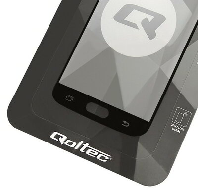 Qoltec - Fekete Üvegfólia Samsung Galaxy S9 Plus - 51138