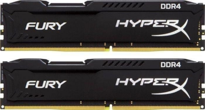 DDR4 Kingston HyperX Fury Black 2933MHz 16GB KIT - HX429C17FB2K2/16