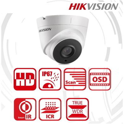 Hikvision - DS-2CE56D8T-IT1 Turret HD-TVI kamera - DS-2CE56D8T-IT1(2.8MM)