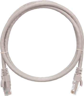 NIKOMAX - UTP Cat6 patch kábel 1m - NMC-PC4UE55B-010-C-GY