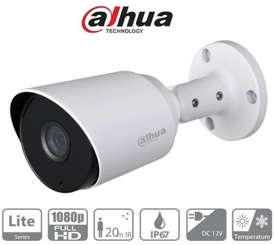 Dahua - HAC-HFW1200T-S3A Bullet kamera - HAC-HFW1200T-S3A(3,6MM)