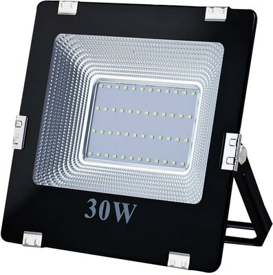 ART - Kültéri LED lámpa 30W,SMD,IP65, AC80-265V,black, 4000K-W, sensor - L4101585