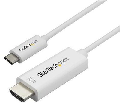 Startech 3M USB C TO HDMI CABLE - WHITE