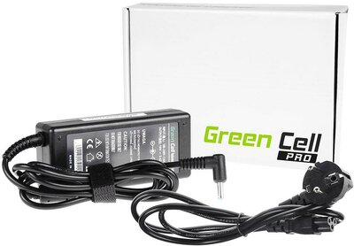 Notebook töltő Green Cell PA-1650-78 AsusPro 65W | 19V | 3.42A | 4.5 mm - 3.0m