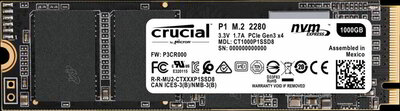 Crucial - P1 Series 1TB - M.2 - CT1000P1SSD8