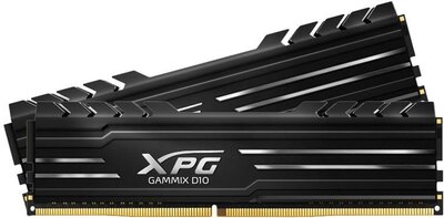 DDR4 A-DATA XPG GAMMIX D10 Black 2666MHz 16GB KIT - AX4U266638G16-DBG (KIT 2DB)