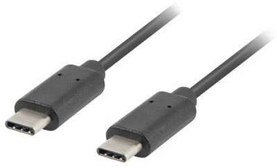 Lanberg cable USB-C M/M 2.0 1M Black