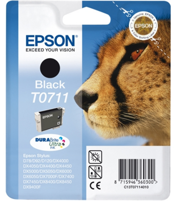 EPSON - T0711 BLACK 7,4ML EREDETI TINTAPATRON